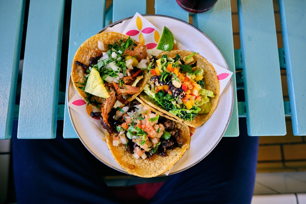 Taco pizza fusion dish